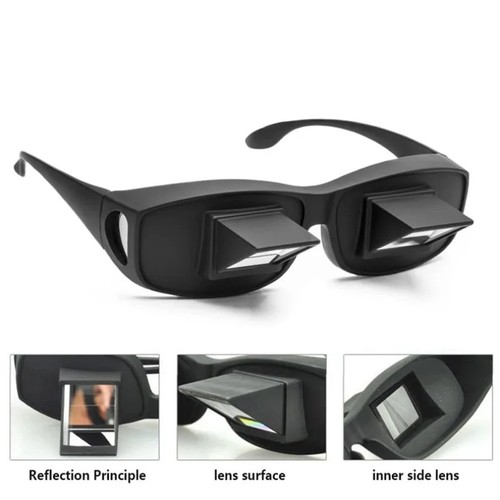 Lazy periscope prism glasses - lazy,