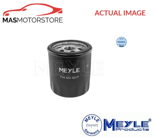 Engine oil filter meyle - oil,
