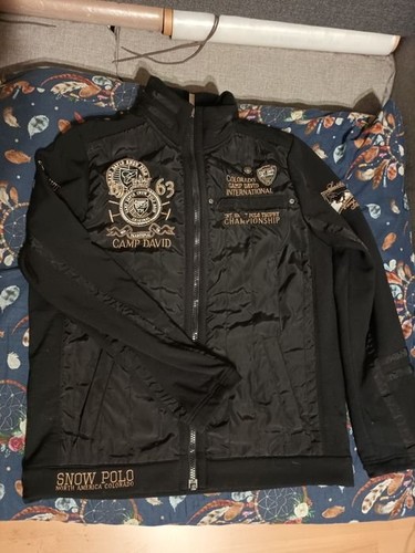 Men camp david jacket black - david,