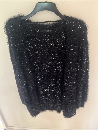Fluffy sparkly cardigan size - fluffy/sparkly,
