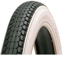 Raleigh T1703 20 x 1.75 Inch Whitewall Custom Tyre Kids Folding Bike Low Resist