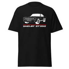 Premium T-Shirt For Ford Mustang Shelby GT350 1966 Fastback Car Enthusiast Gift