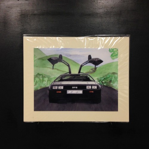Delorean dmc12 print - dmc12,,