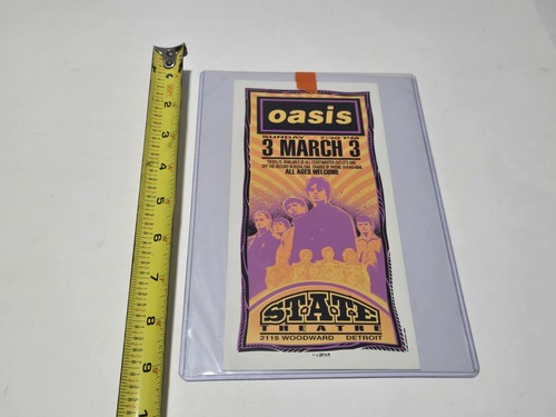 Oasis handbill 1996 - 1996, state