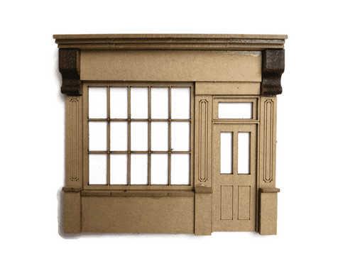 Period shop front right - period,