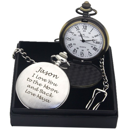 Personalised engraved pocket - personalised,