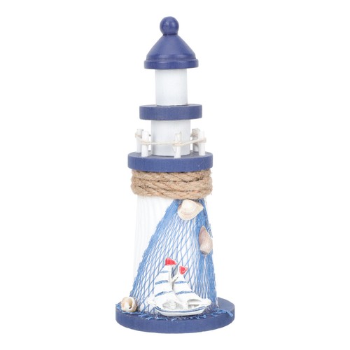 Wooden lighthouse decor - wooden,