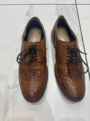 Roamers men brown brogue - men's,