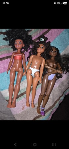 Disney princess dolls - x3,