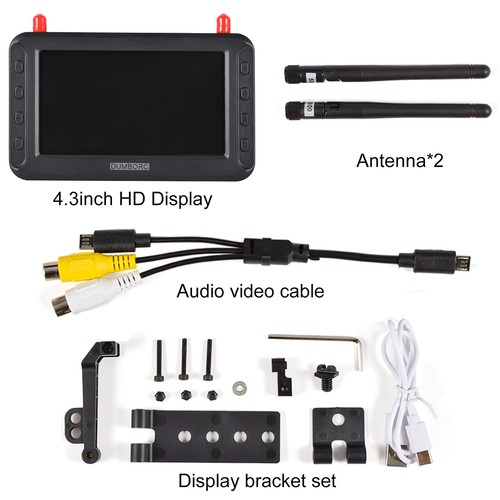 Dumborc fpv hd display - 4.3"fpv,