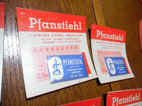 Pkg pfanstiehl 78 rpm - pkg, of