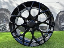 4X R16+R17 Smart Brabus Style Black Wheels Fits For: Smart ForTwo