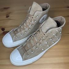 Converse Chuck 70 Brown Suede Studded Womens Trainers Size 4.5 UK A04273C