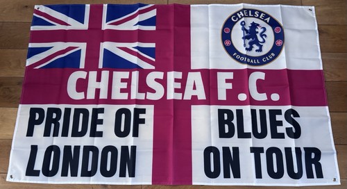 Chelsea flag 5ft 3ft - flag,