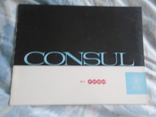 Ford consul brochure - jan, 1961