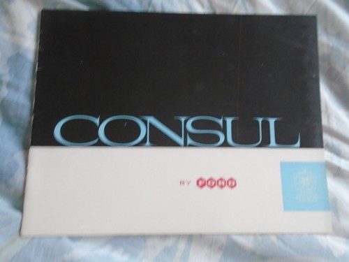 Ford consul brochure jan 1961 - ford,
