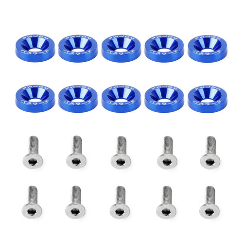 10pcs aluminium washers - aluminium,