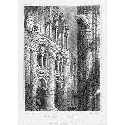 Jedburgh abbey the choir - jedburgh,