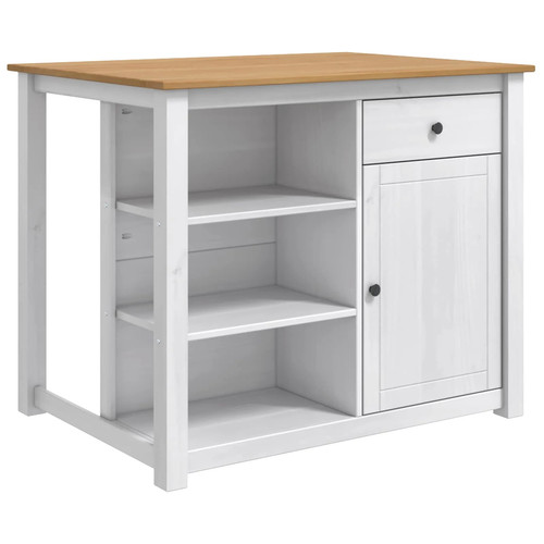 Kitchen trolley white honey - white, &