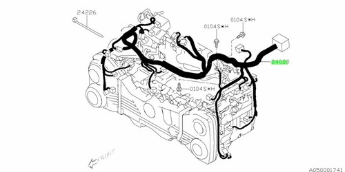 Harness engine for - harness, subaru