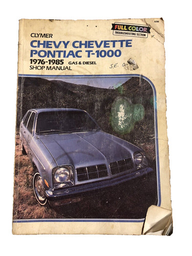 Chevy chevette 1000 - chevette, t-1000