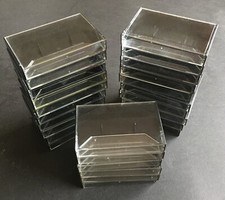 25 Used Black /Clear Cassette