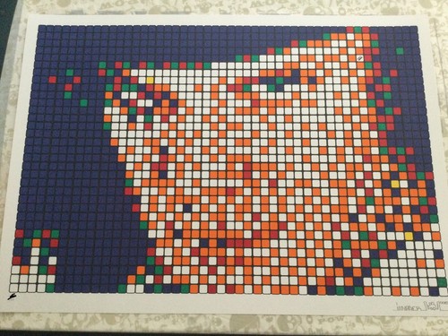 Invader rubik kubrick alex - 1,