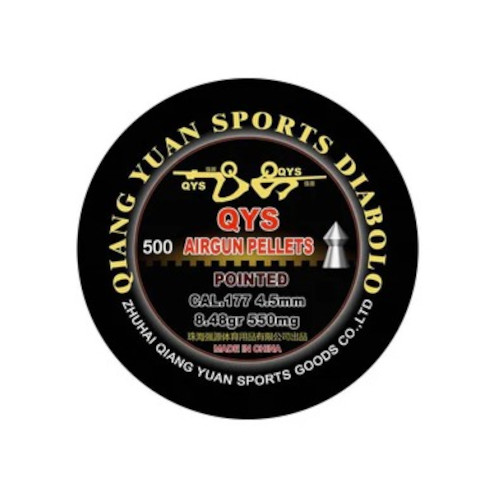 Qys pointed 177 air pellets - qys,