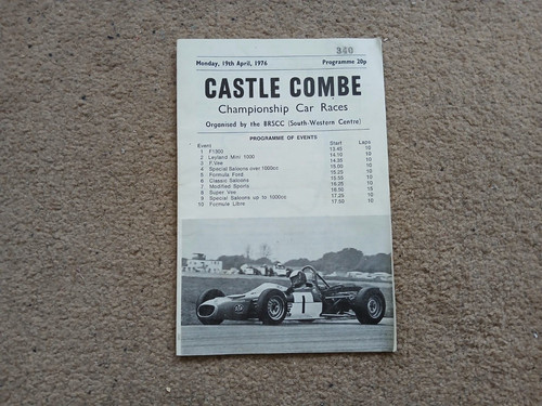 Castle combe 1976 race - combe, 19/4/1976