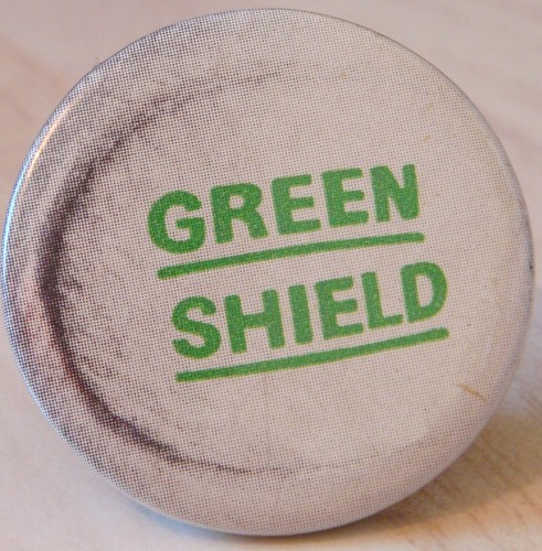 Green shield stamps vintage - shield,