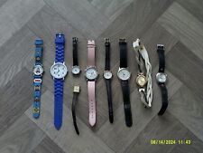 WATCH BUNDLE ~  FAT FACE + HANA + PULSAR + QUARTZ + MORE ~ FOR SPARES OR REPAIRS