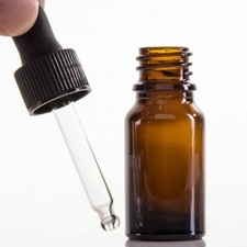 12 x 30ml BROWN AMBER GLASS