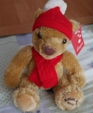 HOUSE OF FRASER ANNUAL CHRISTMAS BEAR  2012 WITH TAGS 6 INCHES TALL