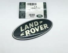 Land Rover Grille Badge - 86mm x 43mm  -Green & Silver 
