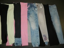 Girls Leggings Clothes Bundle age 8/9 Years Slim Fit Used Condition