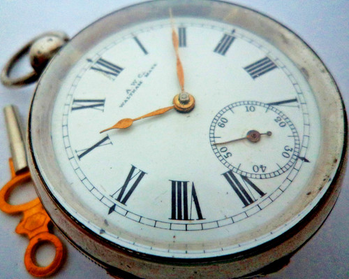 Antique pocket watch victorian - watch,