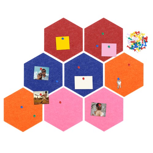 Pcs hexagon felt - 8,