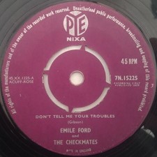 Emile Ford Don't Tell Me Your