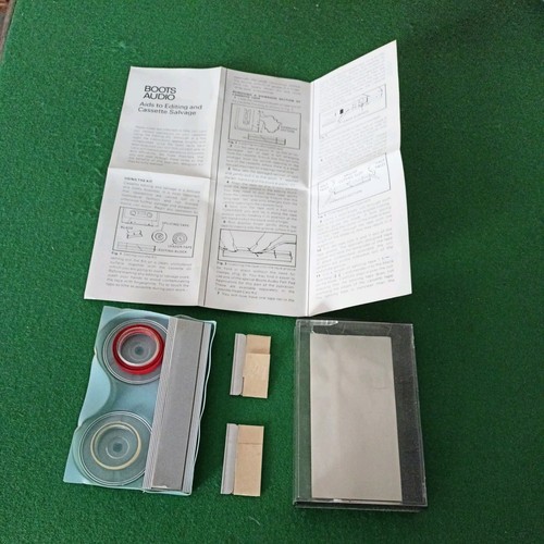 Vintage boots audio cassette - audio,