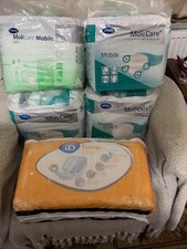 MoliCare Premium 60-90cm S And iD Form 64cm Long Incontinence Pants Job Lot 60+