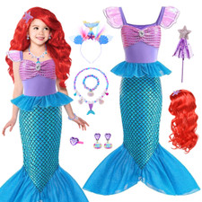 Girls mermaid costume - girls,