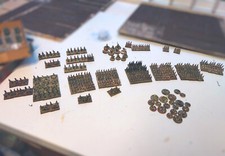 10mm Austrian 1809 Napoleonic Army Group 500 FIGURES Painted.