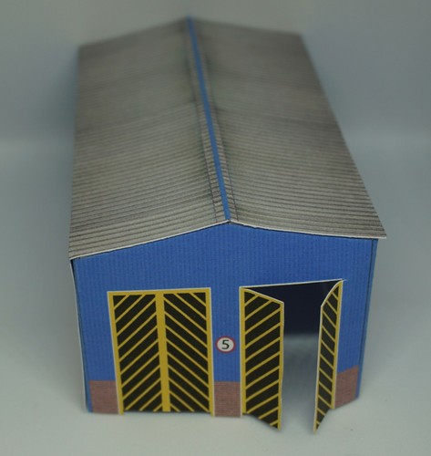 Card gauge train shed - card,