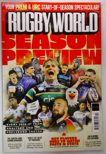 Rugby world magazine - magazine, 2026