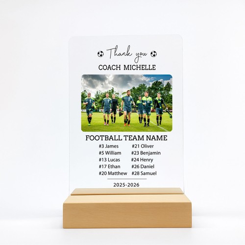 Custom football team coach - custom,