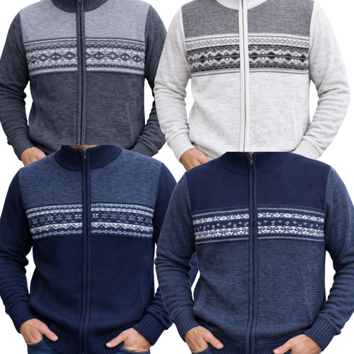 Men cardigan with pockets - cardigan,