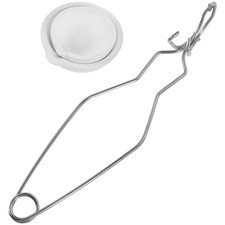 Crucible with Tongs Gold