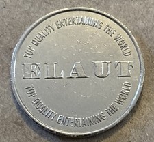 Elaut Coin Pusher Arcade Token - Top Quality Entertaining The World Vintage