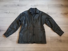 Black Genuine Real Leather