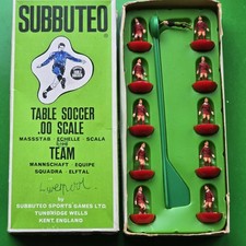 Subbuteo Heavyweight LIVERPOOL ABERDEEN STIRLING NUMBER 41 BOX TEAM SET  - HW